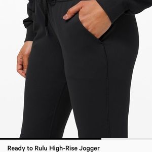 Lululemon Ready to Rulu High Rise Jogger